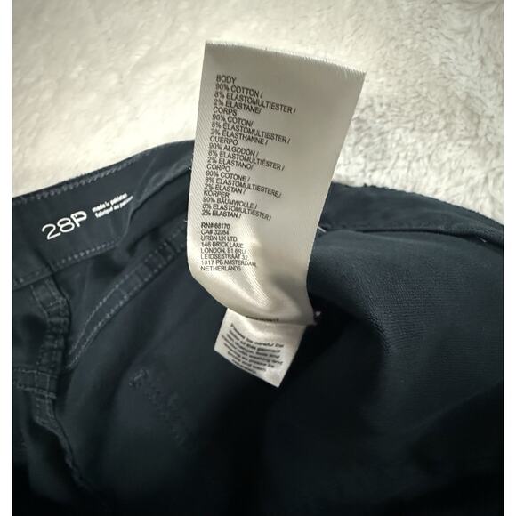 NWT Pilcro Anthropologie Petites High Rise Wide Leg Pants Dark Blue 28P - Picture 6 of 8